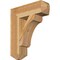 Ekena Millwork Legacy Craftsman Rough Sawn Bracket, Western Red Cedar, 6"W x 22"D x 26"H BKT06X22X26LEC04RWR - alternate 1